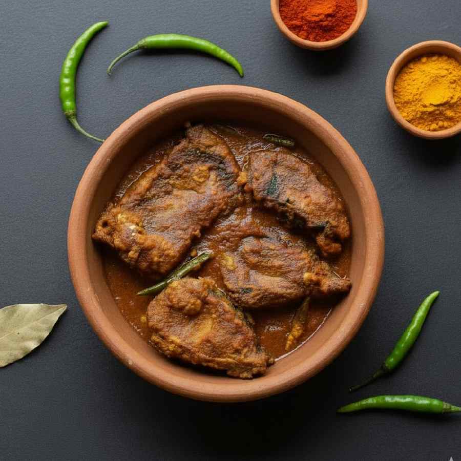 চেনা কাতলার অচেনা স্বাদ।