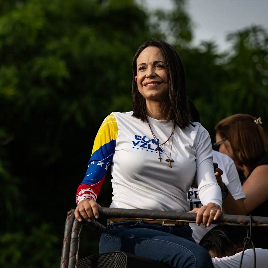How did Nobel Peace Prize winner Maria Corina Machado flee from Venezuela 