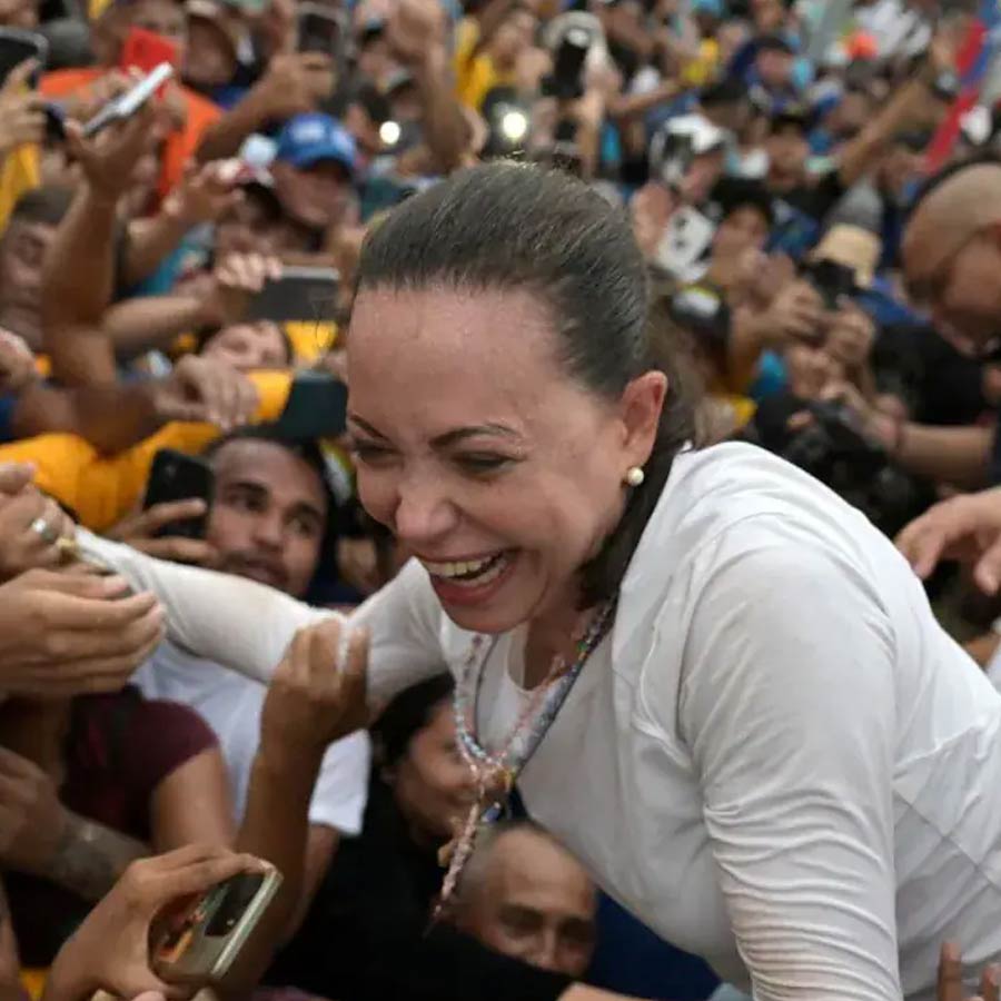 How did Nobel Peace Prize winner Maria Corina Machado flee from Venezuela 