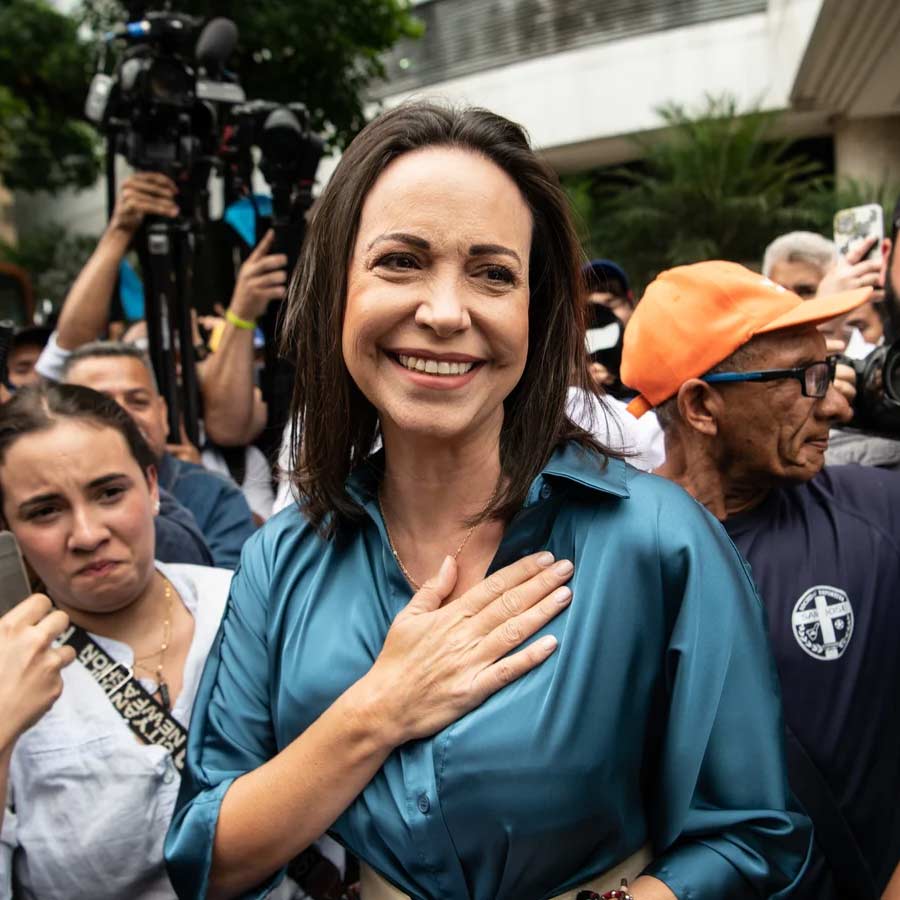 How did Nobel Peace Prize winner Maria Corina Machado flee from Venezuela 