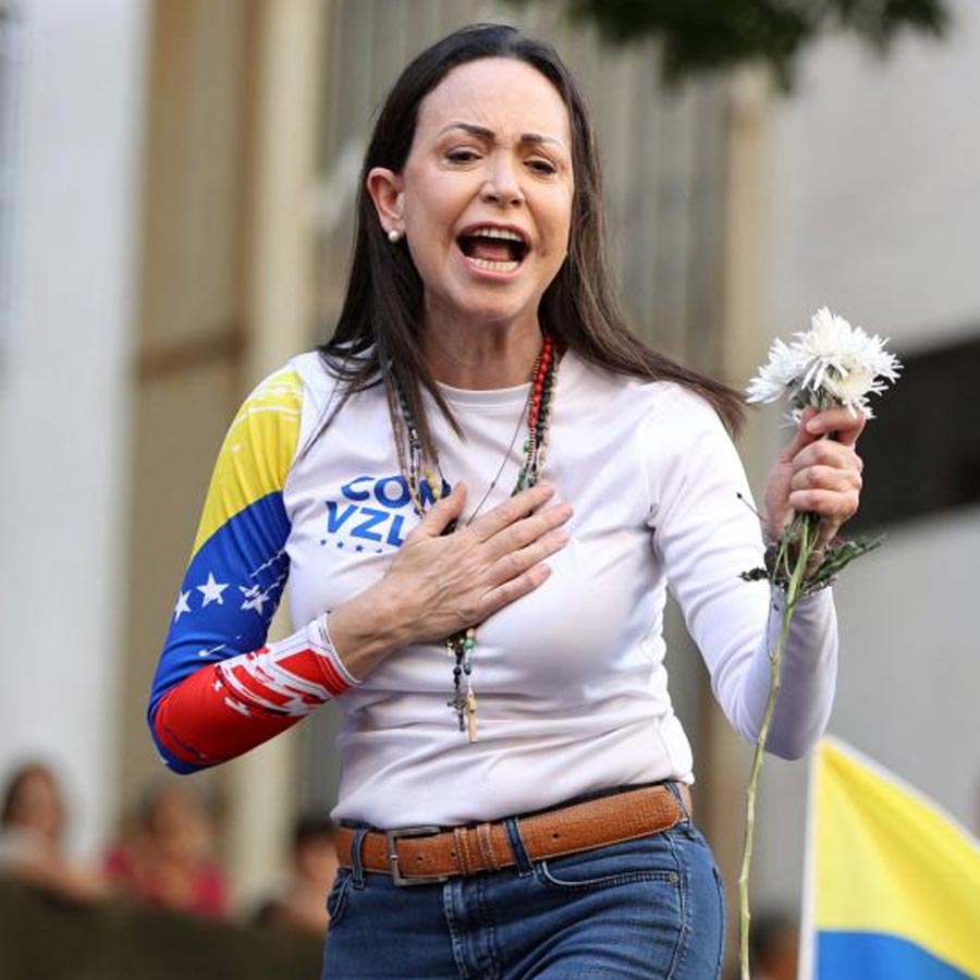 How did Nobel Peace Prize winner Maria Corina Machado flee from Venezuela 