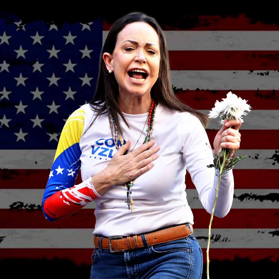 How did Nobel Peace Prize winner Maria Corina Machado flee from Venezuela
