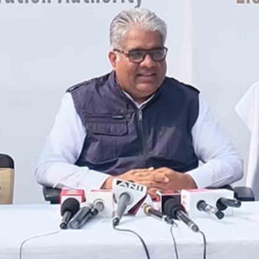 সুন্দরবনে কেন্দ্রীয় মন্ত্রী ভূপেন্দ্র যাদব।