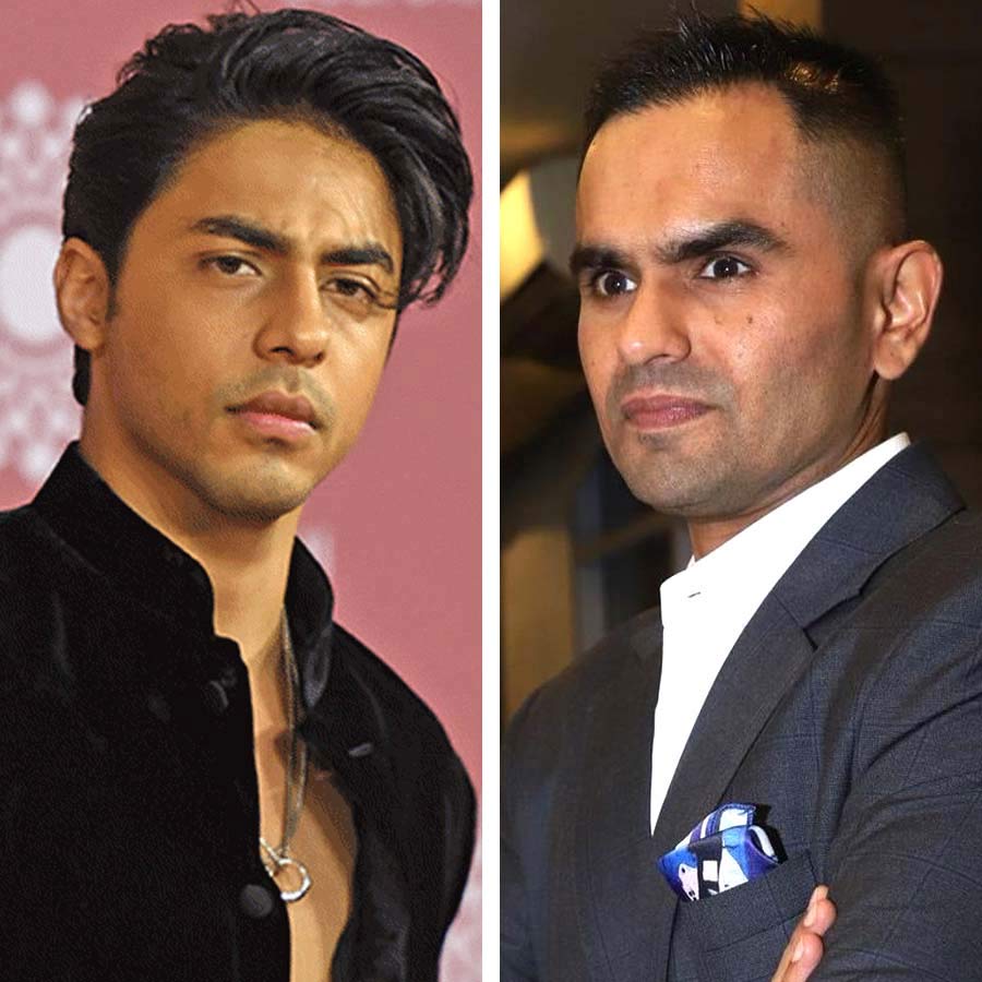 Aryan Khan and Sameer Wankhede