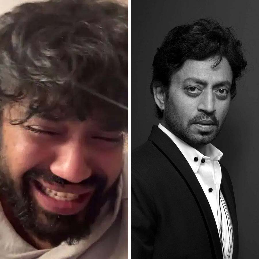 Babil Khan and Irfan Khan