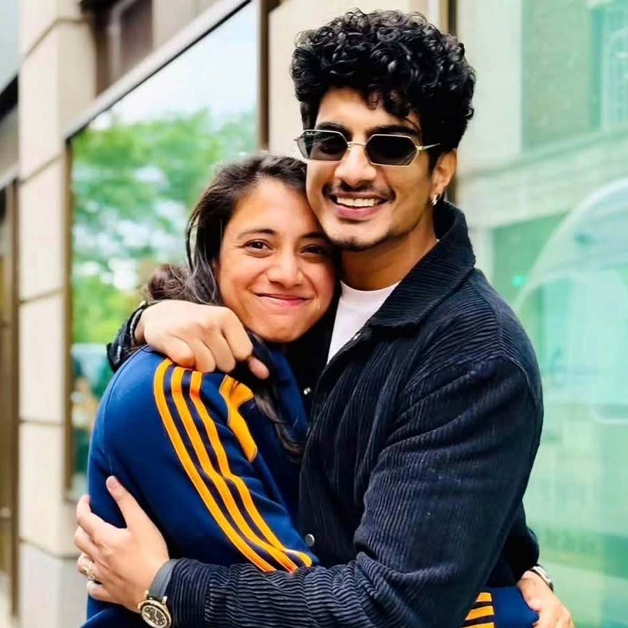 Palash Muchhal and Smriti Mandhana