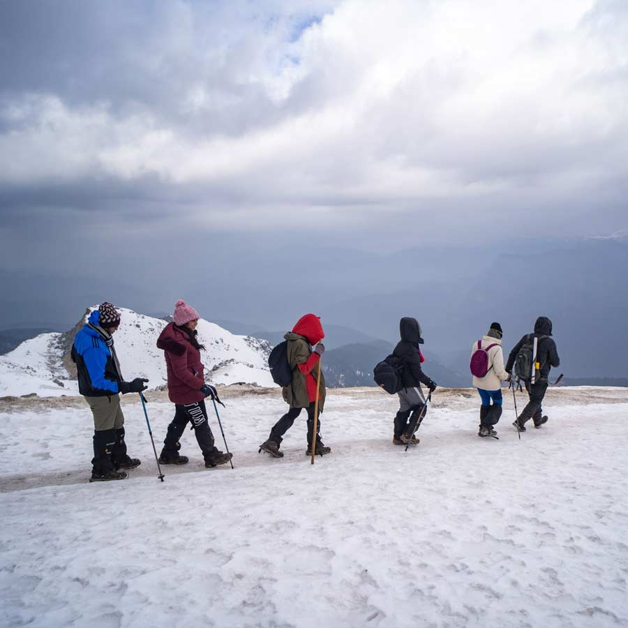 কেদারকণ্ঠ ট্রেক।