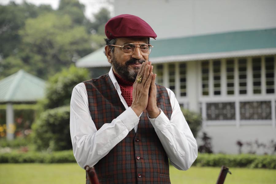 ‘রয়্যাল বেঙ্গল রহস্য’ সিরিজ়ে চিরঞ্জিৎ চক্রবর্তী।