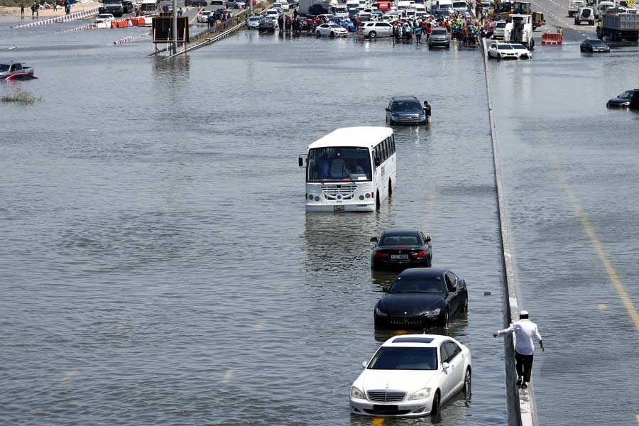 Flood like situation in Dubai, Abu Dhabi and Doha, why heavy rain hits desert nations of Arab region