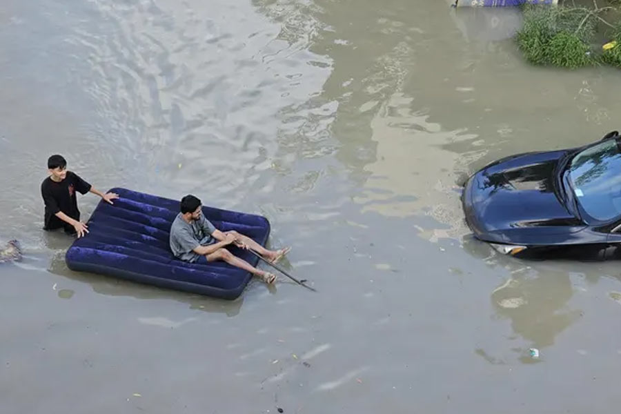Flood like situation in Dubai, Abu Dhabi and Doha, why heavy rain hits desert nations of Arab region
