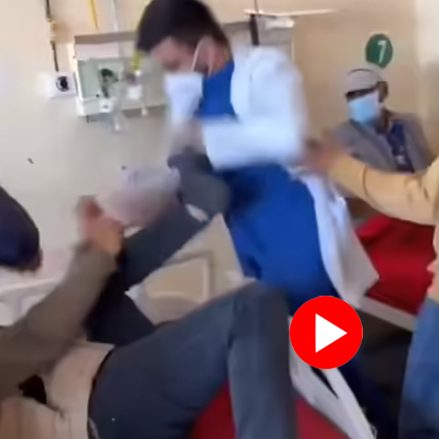 Brawl between Doctor-Patient at Hospital