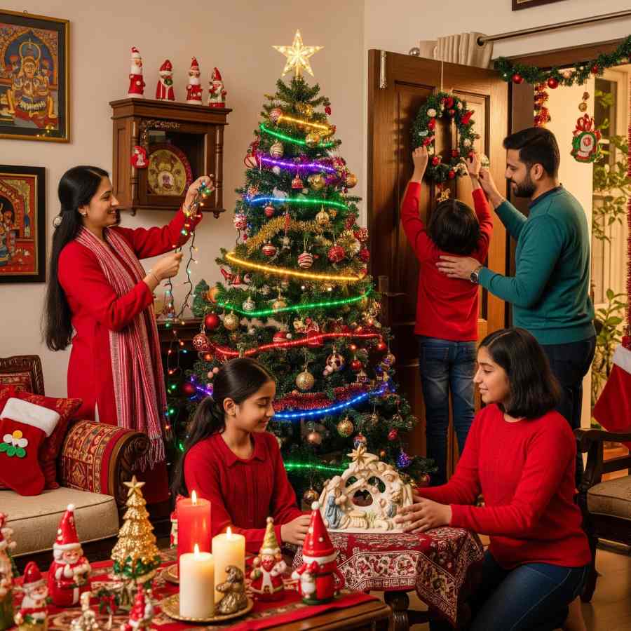 How to beautifully decorate your childs room in Christmas