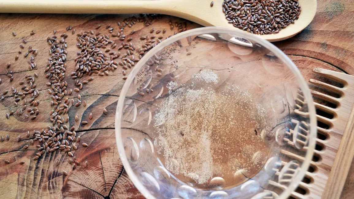 তিসির বীজ দিয়ে জেল বানানোর পদ্ধতি।