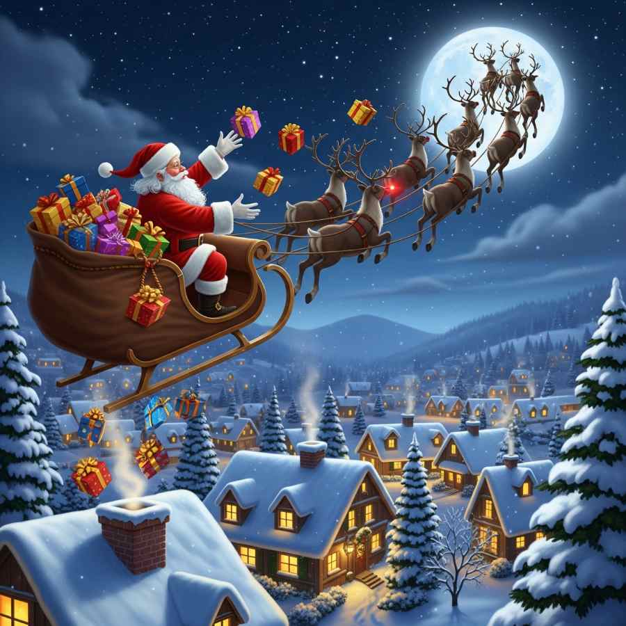 গোপনে উপহার দেওয়ার চল বা ‘সিক্রেট সান্তা’র প্রচলন কোথায় শুরু হল?