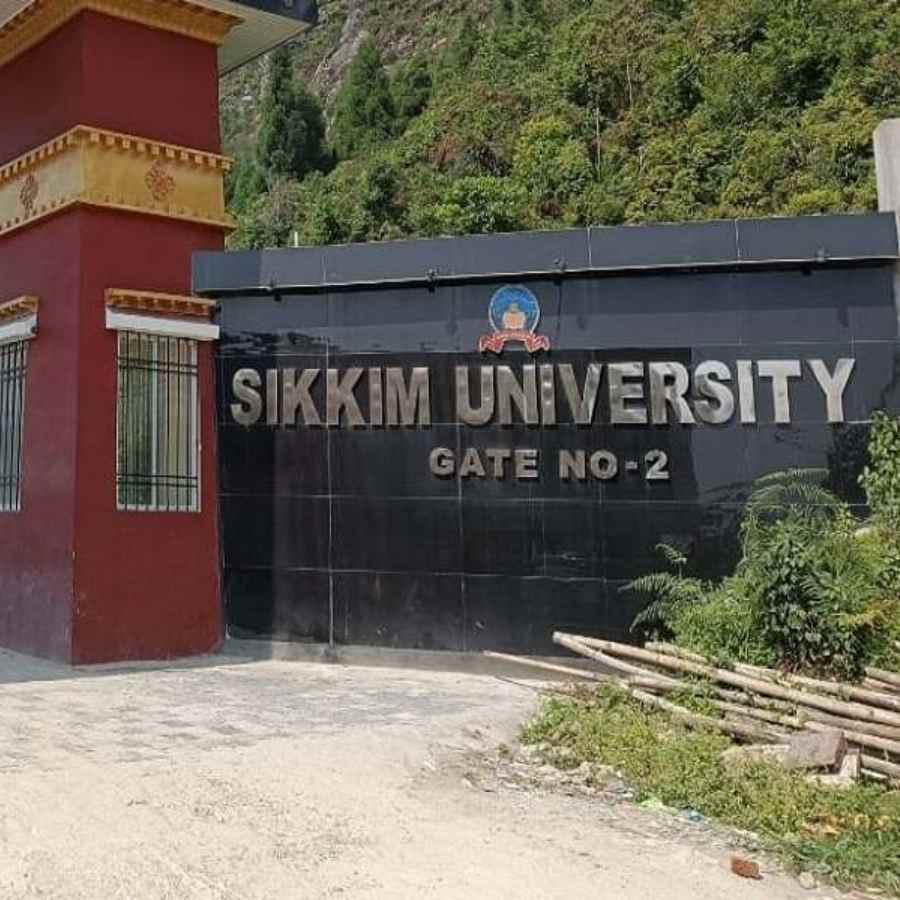 সিকিম বিশ্ববিদ্যালয়।