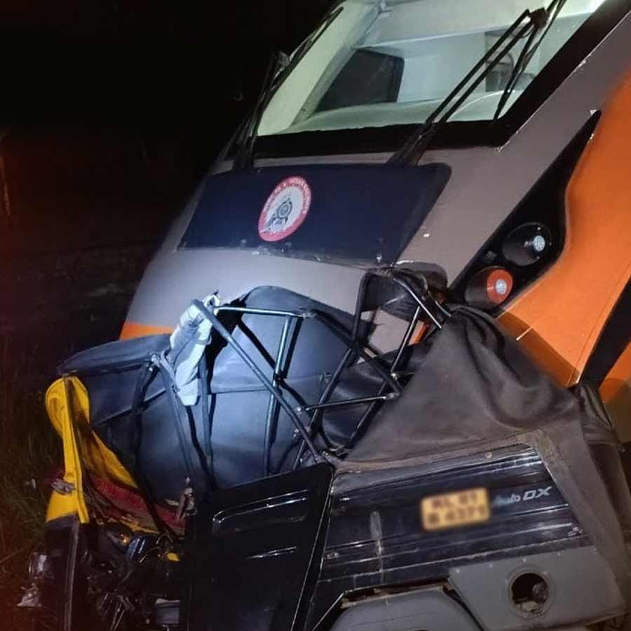 ঘটনাস্থলের দৃশ্য।