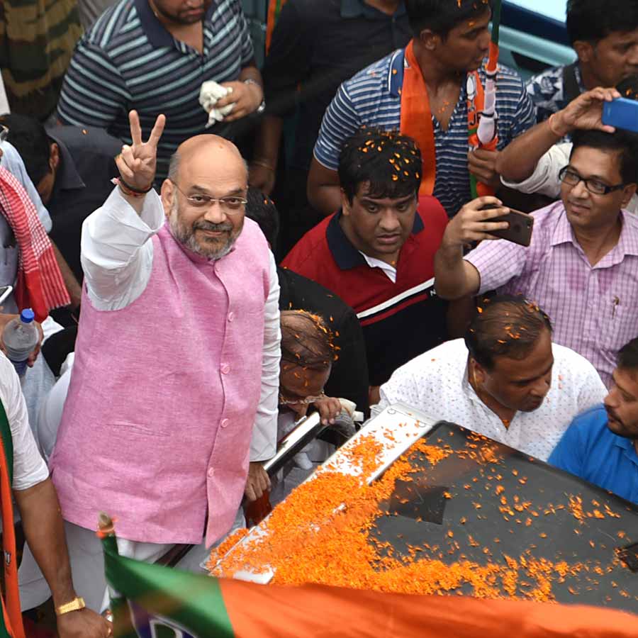 BJP plans to arrange rare bike rally around Amit Shah’s convoy during his probable Kolkata visit on year end