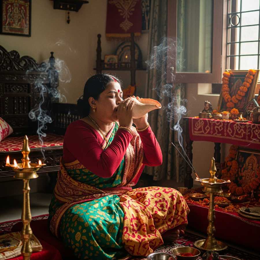 How to place shankh at home to get wealth and prosperity