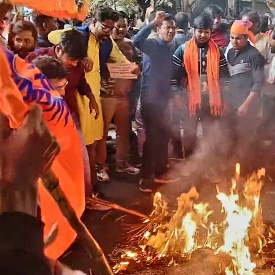 Alipur Court send 12 person to police custody those who arrested during protest outside Bangladesh Deputy High Commission in Kolkata
