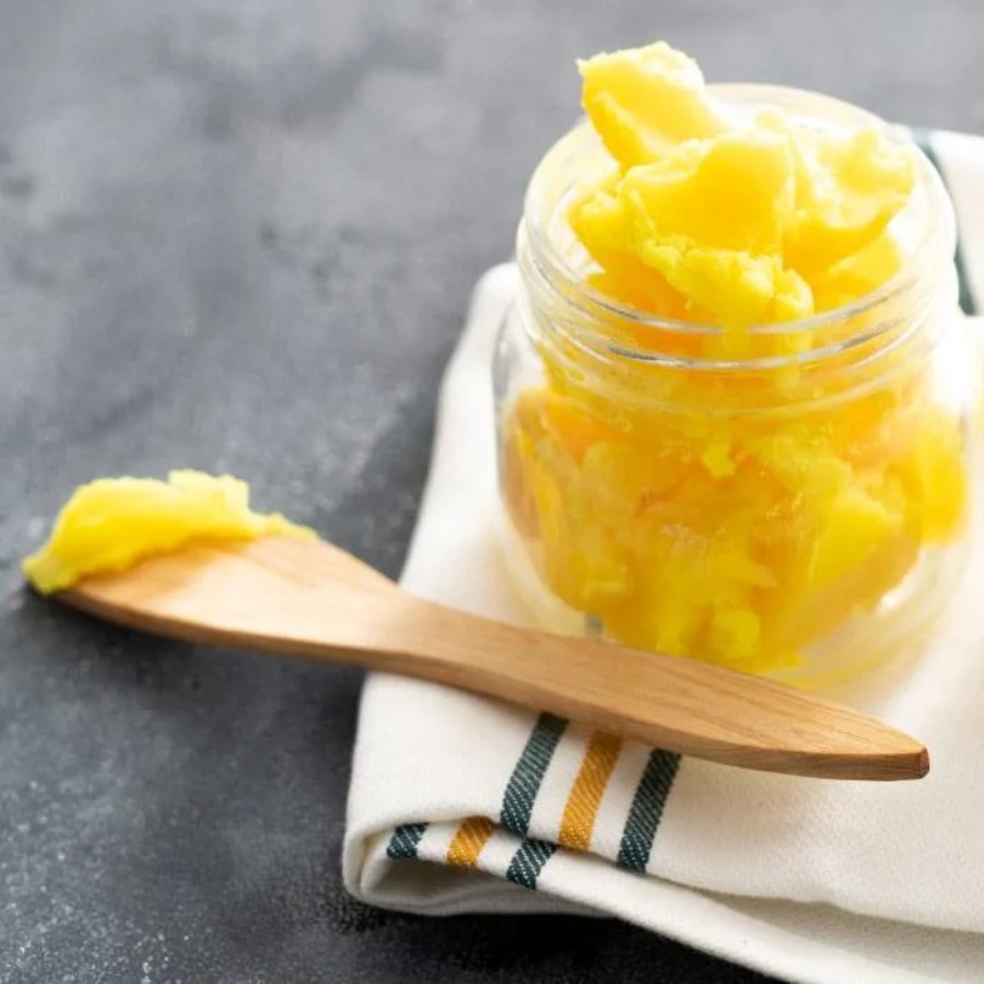 কাঁচা হলুদের ঘি।