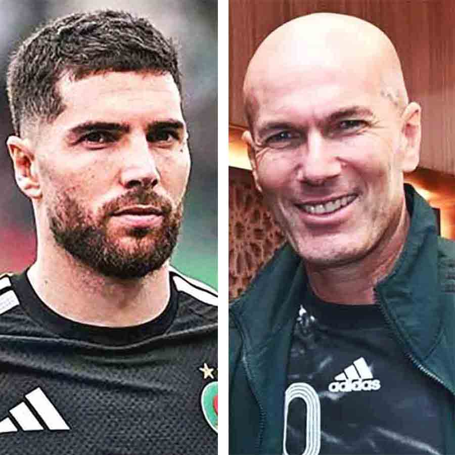 দর্শক: গ্যালারি থেকে পুত্র লুকার দলের জয় দেখলেন জিদান।