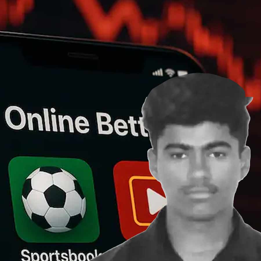 মৃত যুবক বিক্রম। গ্রাফিক: আনন্দবাজার ডট কম।