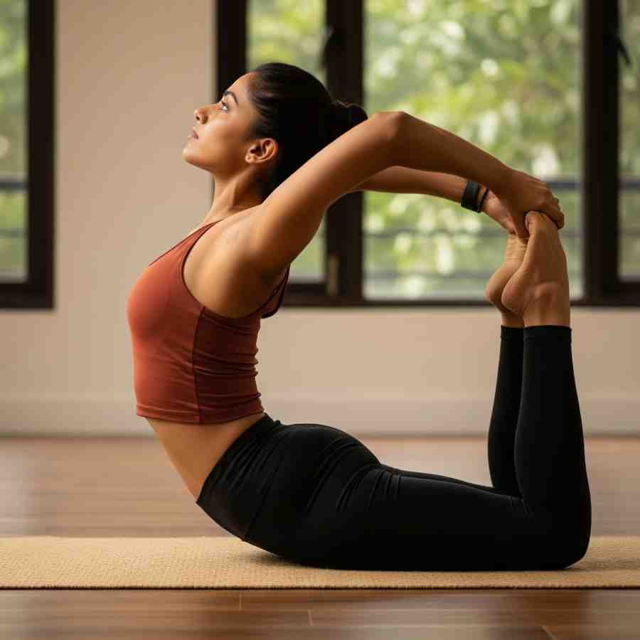  ধনুরাসন।