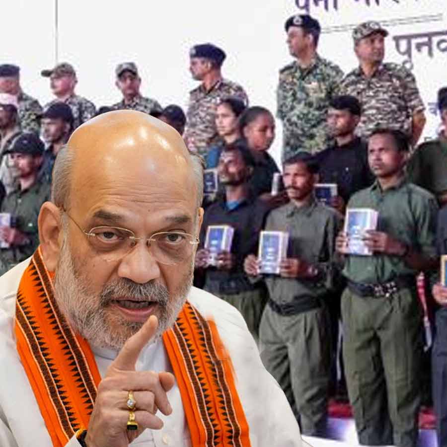 MHA says, 1841 Maoists killed, 16336 arrested and 9588 surrendered in last decade