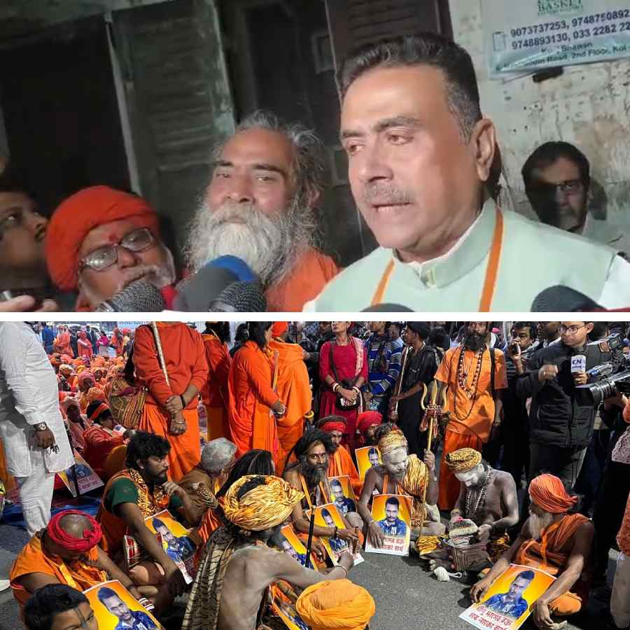 Suvendu Adhikari warns of dharna at Kolkata’s Bangladesh embassy over Gangasagar returnees
