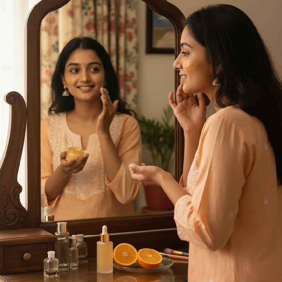 How to make Diy Vitamin c toner by using Orange dgtl