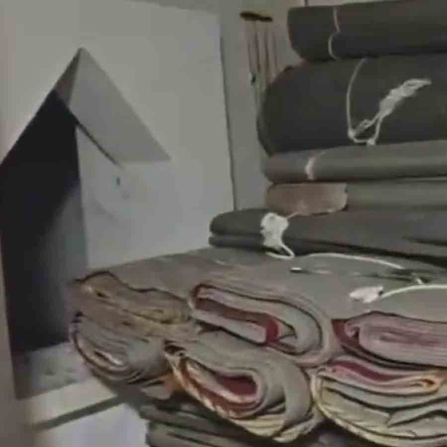 এই সেই গোপন কুঠুরি। ছবি: সংগৃহীত।