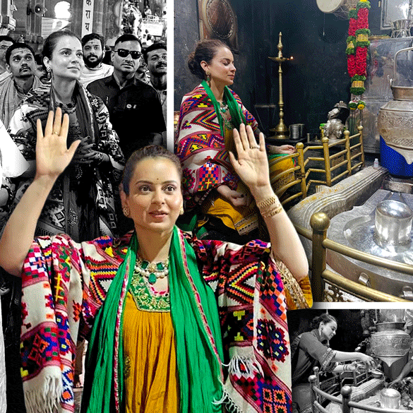 কঙ্গনা কেন আরাধনায় মন দিলেন?