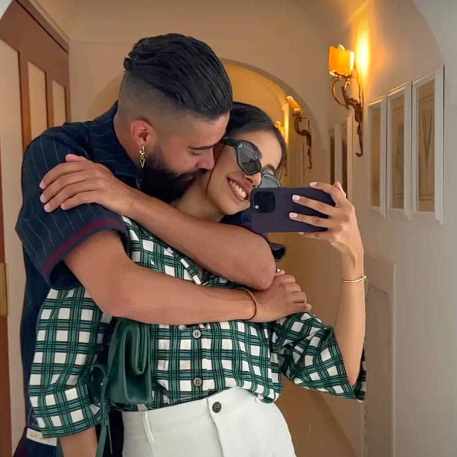 AP Dhillon and actor Banita Sandhu