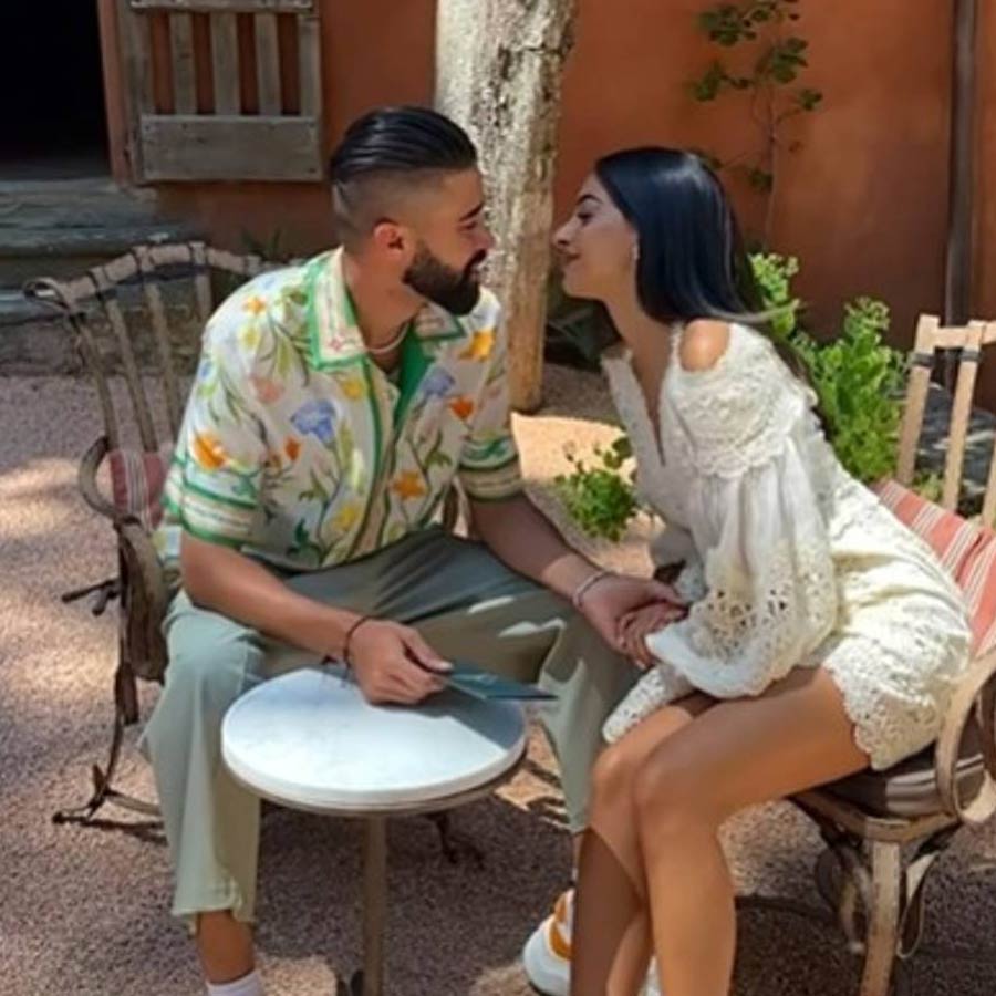 AP Dhillon and actor Banita Sandhu