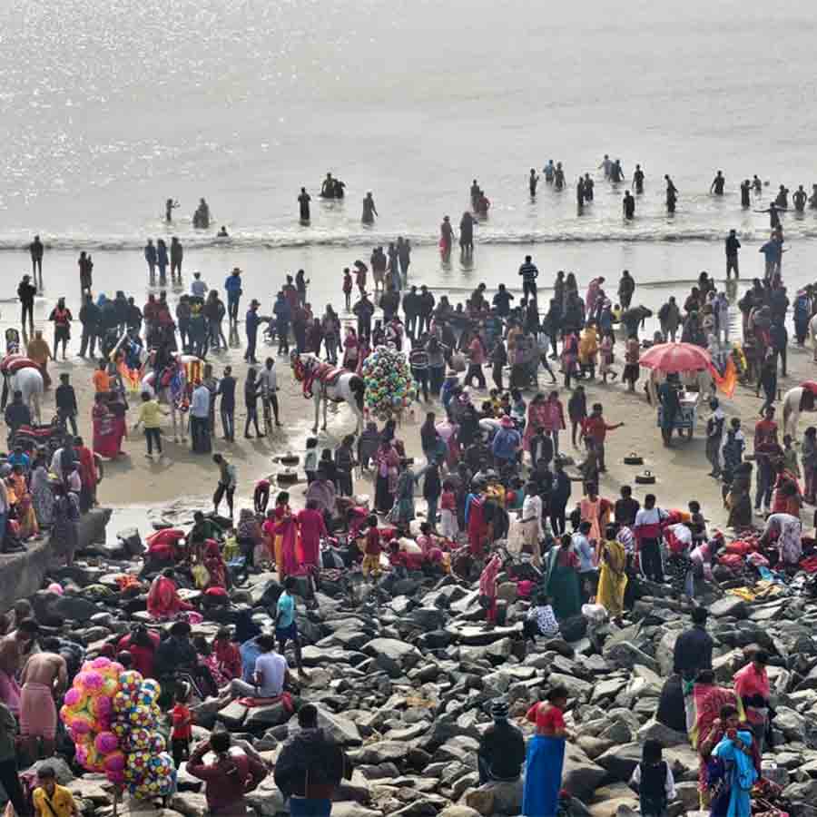 দিঘায় উৎসবের আমেজ।