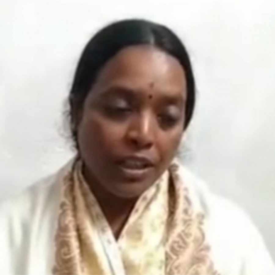 বনমন্ত্রী বিরবাহা হাঁসদা।