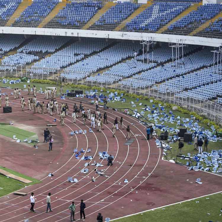 The renovation of Yuva Bharati Krirangan, following the mess during Lionel Messi’s visit, will start in January.