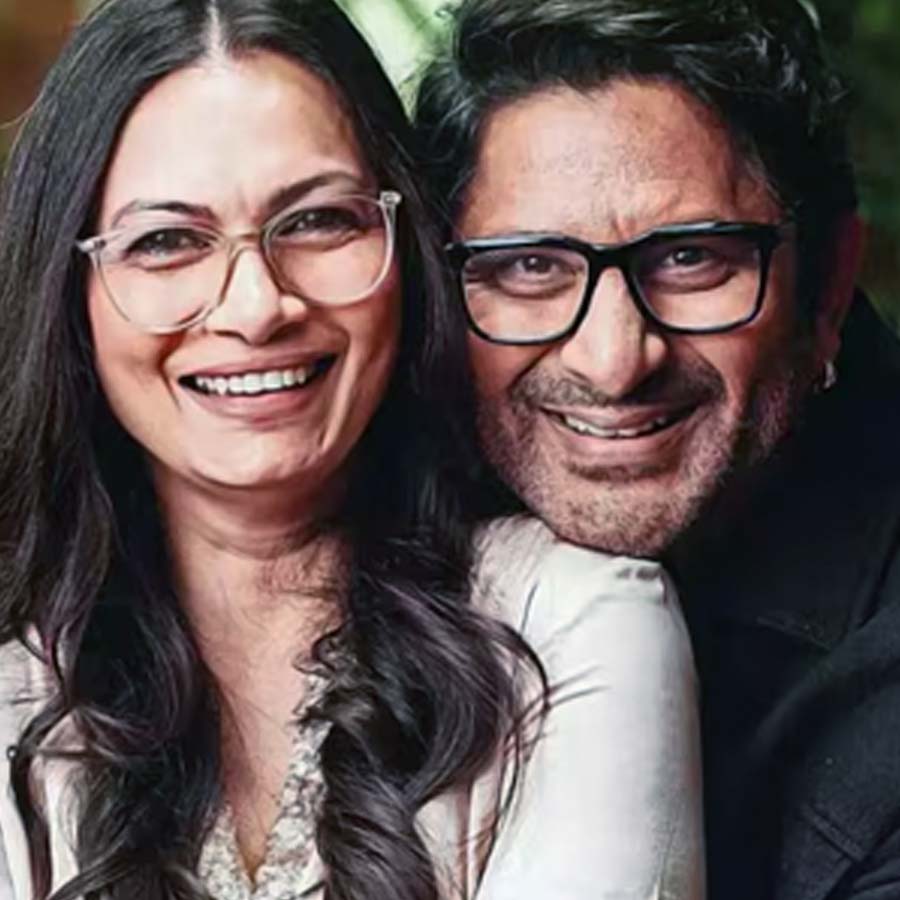 Arshad Warsi with his wife Maria Goretti