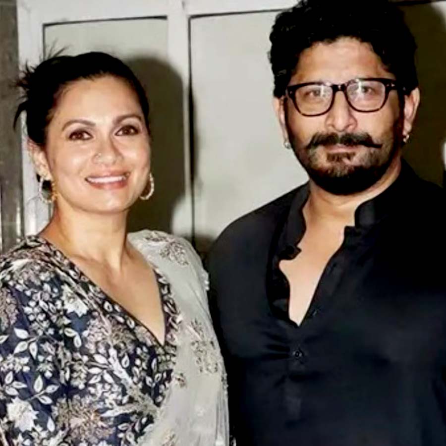Arshad Warsi with his wife Maria Goretti