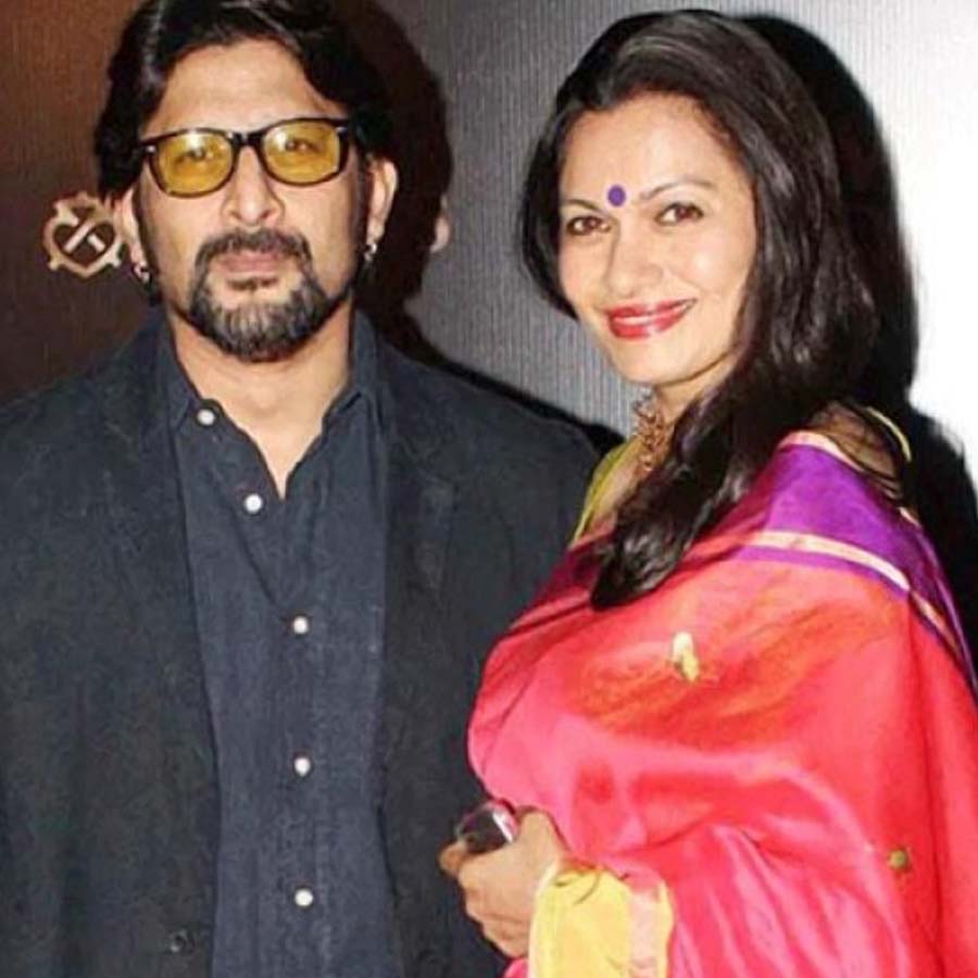 Arshad Warsi with his wife Maria Goretti