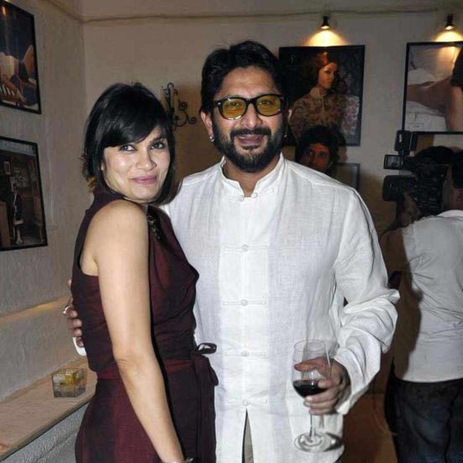 Arshad Warsi with his wife Maria Goretti