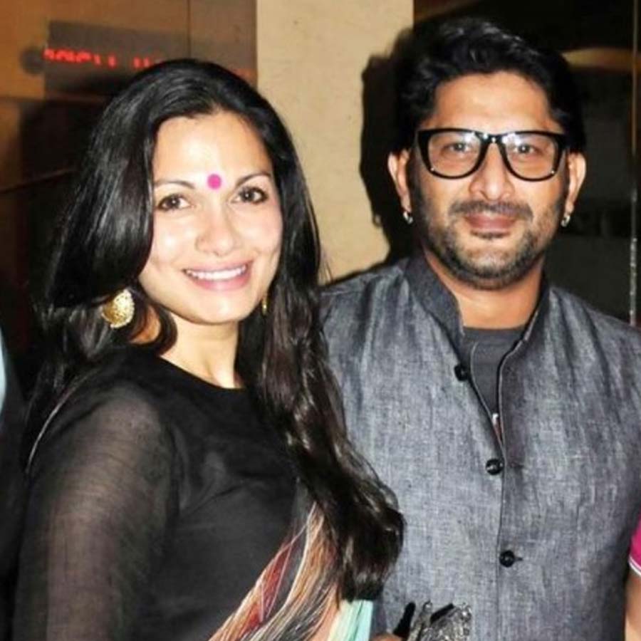 Arshad Warsi with his wife Maria Goretti
