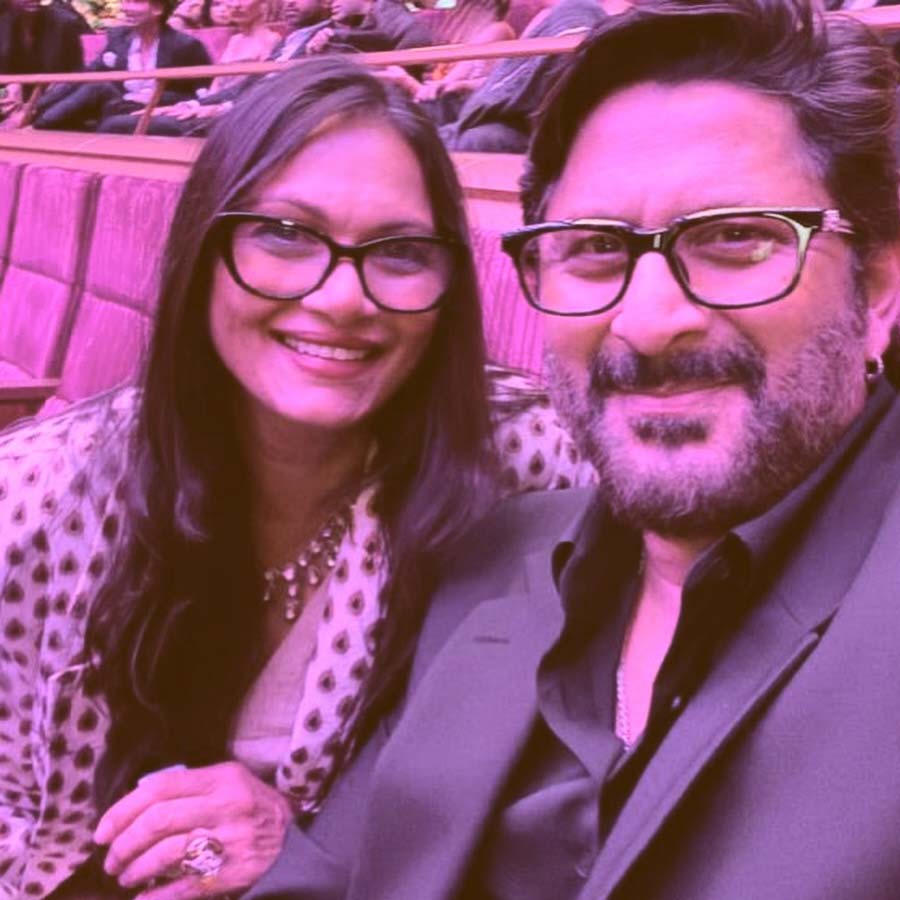 Arshad Warsi with his wife Maria Goretti