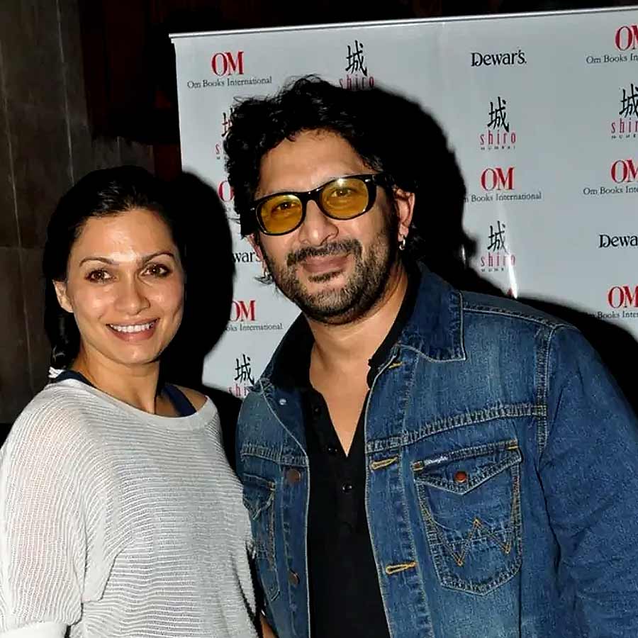 Arshad Warsi with his wife Maria Goretti