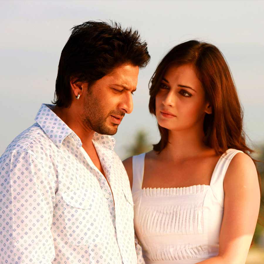 Arshad Warsi with Dia Mirza