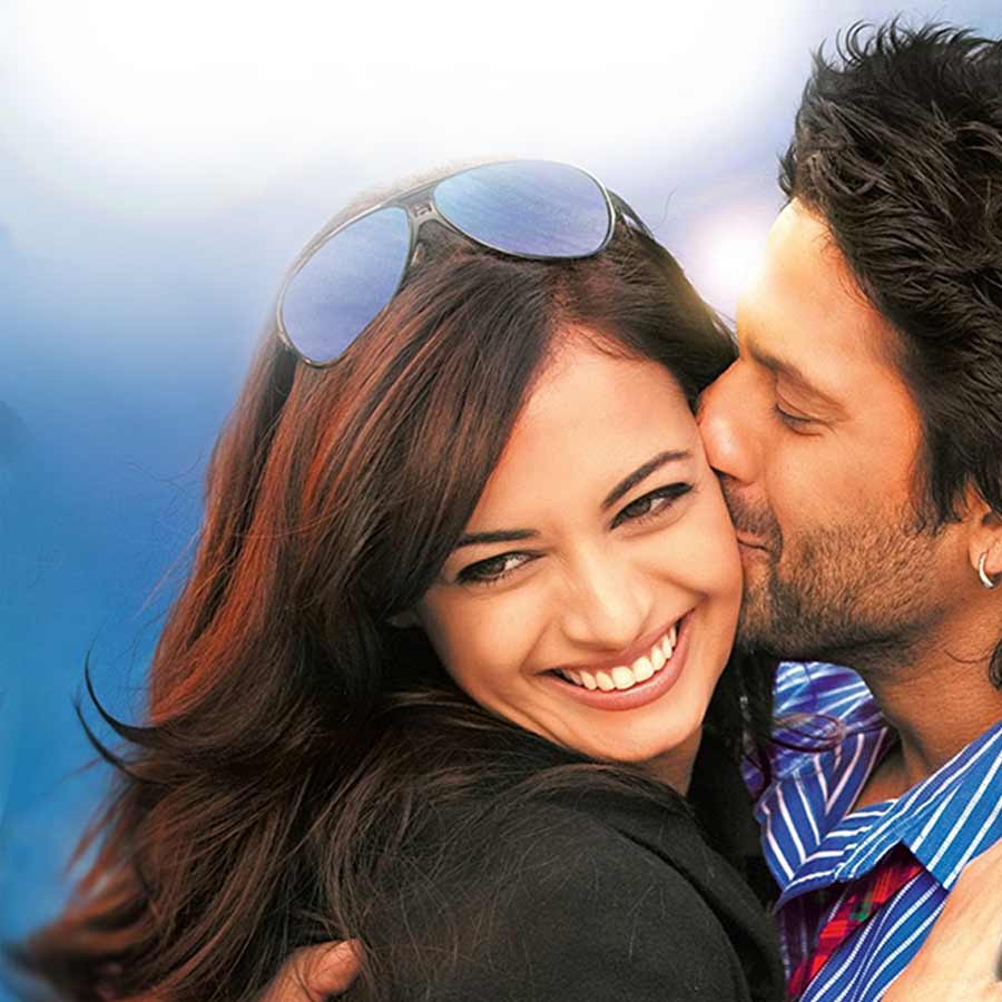 Arshad Warsi with Dia Mirza
