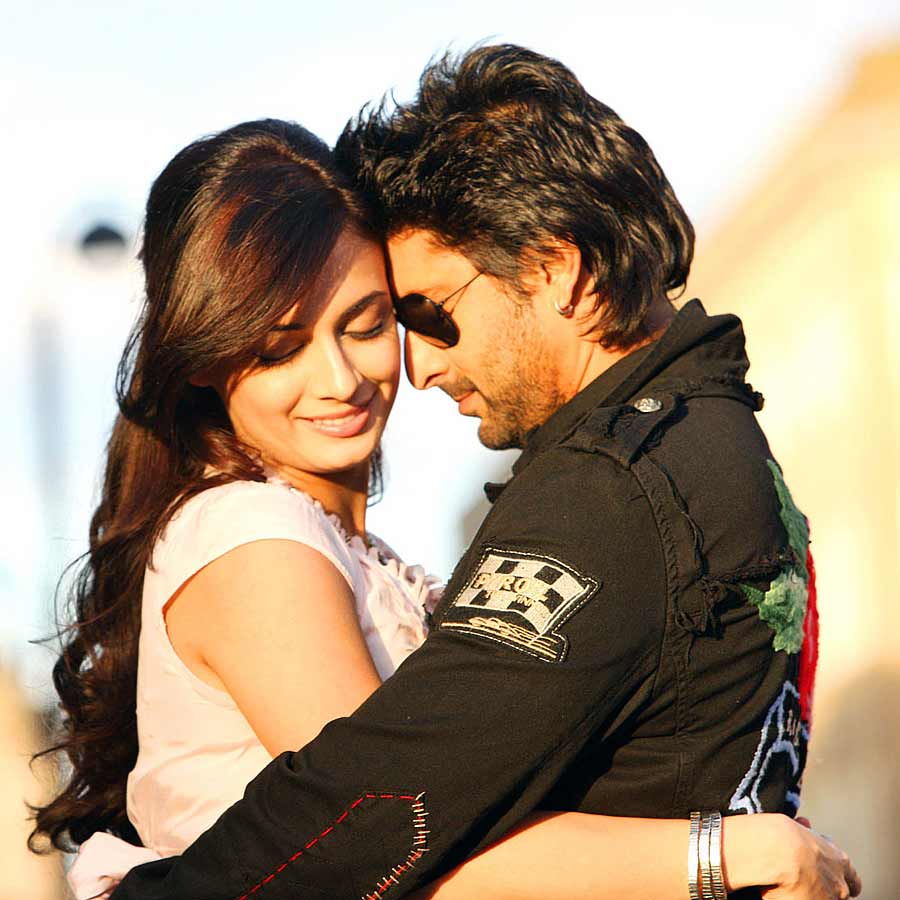 Arshad Warsi with Dia Mirza
