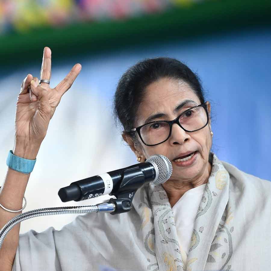 বরজোড়ার জনসভায় তৃণমূলনেত্রী মমতা বন্দ্যোপাধ্যায়।