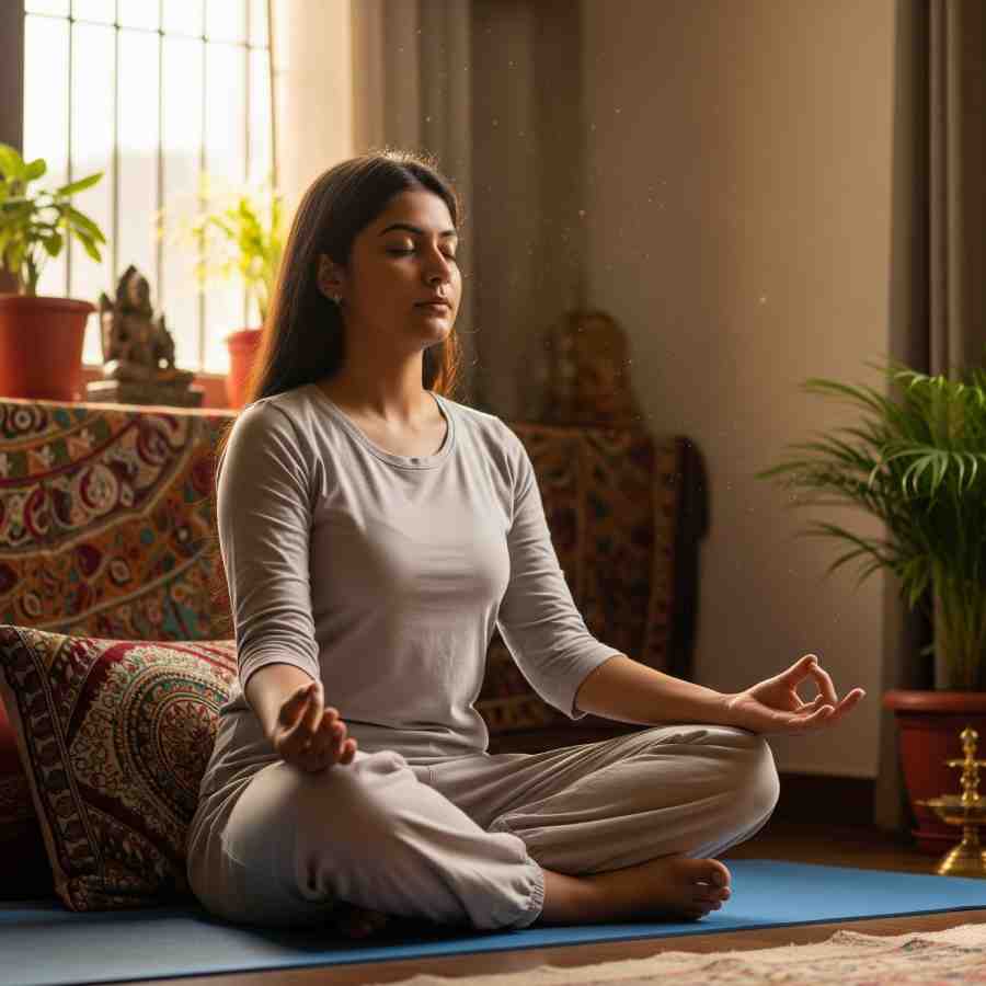 How to meditate properly in the morning to reduce stress