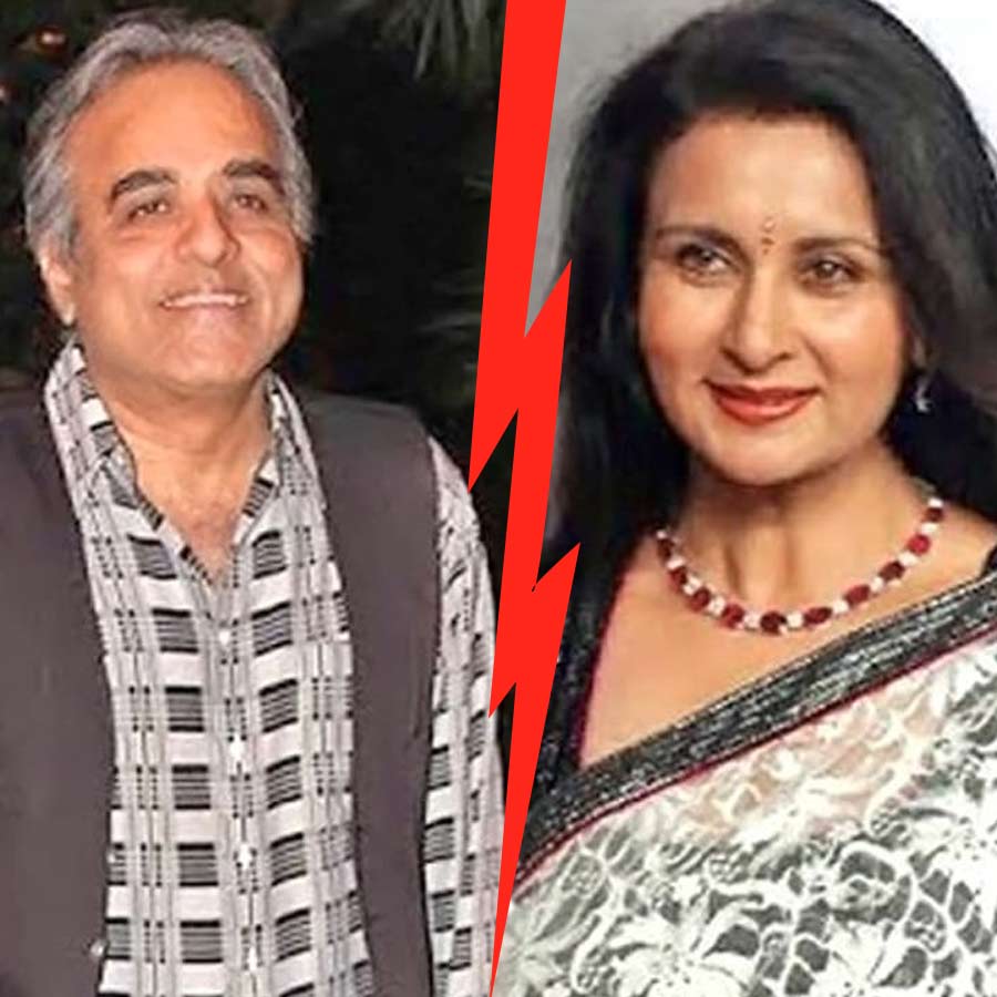 Poonam Dhillon and his ex husband